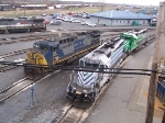 CSX 59, Gray & Green leased units